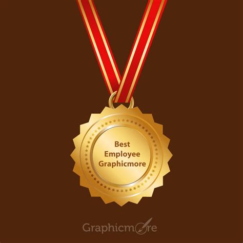 GraphicMore Gold Medal Design Free Vector File Download