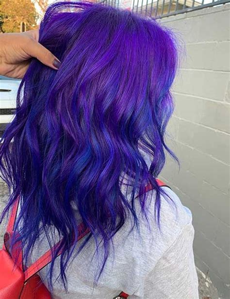 Blue And Purple Hair