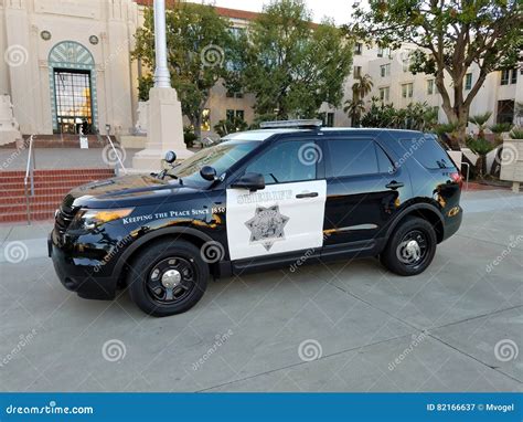 Sheriff Vehicle Of The San Diego Police Department Editorial Image ...