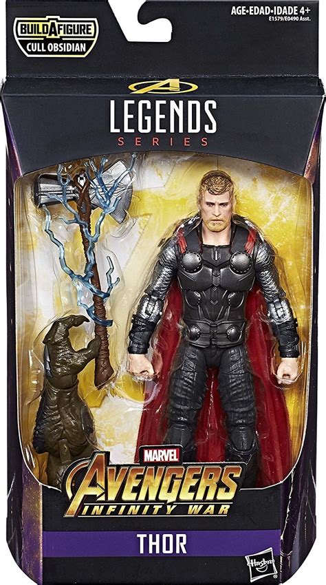 Action Figures MARVEL LEGENDS SERIES AVENGERS INFINITY WAR THOR BUILD ...