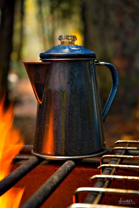 Campfire Coffee Almost Tastes Great - Oregon Photography