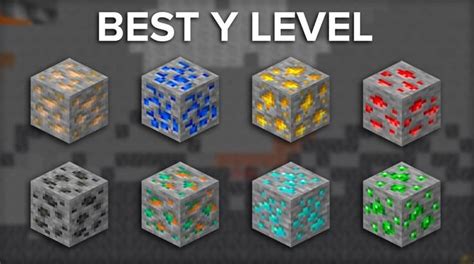 The Best Levels to Find All Ores in Minecraft 1.19 | Minecraft 1, Minecraft, Minecraft designs