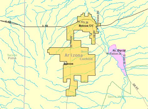 File:Detailed map of Benson, Arizona.png - Wikimedia Commons