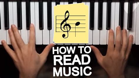 How to Read Music for Beginners - Learn to Play Piano 1 - YouTube