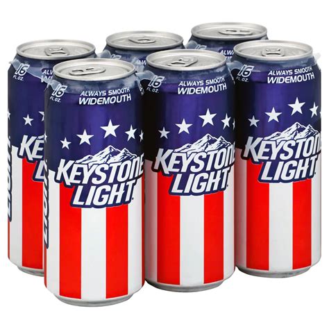 Keystone Light Beer 6 pk Cans - Shop Beer at H-E-B