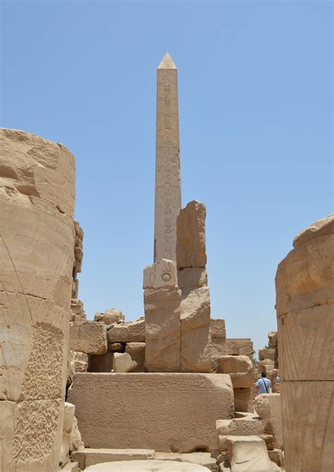 Obelisks in Amun Temple