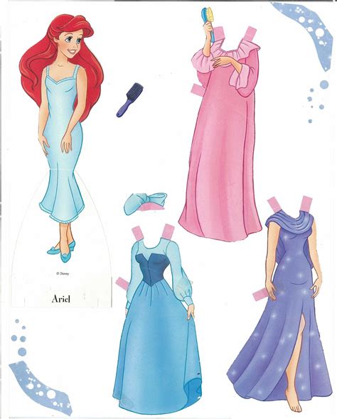 Free Printable Princess Paper Dolls And Clothes