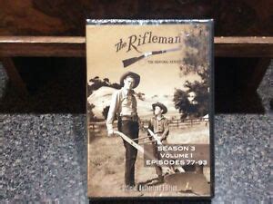 The Rifleman Season 3, Vol.1 Episodes 77-93 DVD- Unopened | eBay