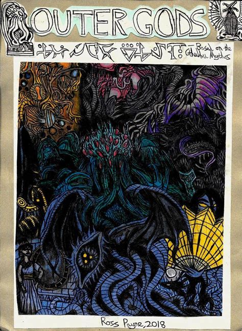 Outer Gods - Myths Reimagined by Khialat @DeviantArt | Tentacle art, Myths, Cthulhu mythos