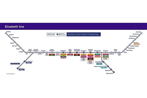 Crossrail route map: How the Elizabeth line will connect London to ...