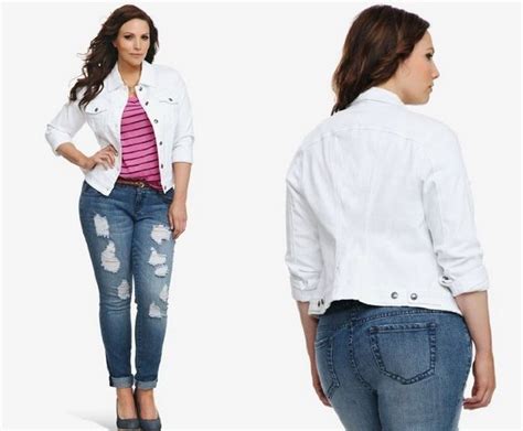 Plus Size Denim Jacket for Fashionable Style | www.PlusSizely.com ...