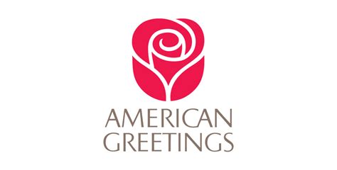 American Greetings | logo design, rose, floral Greeting Card Companies ...