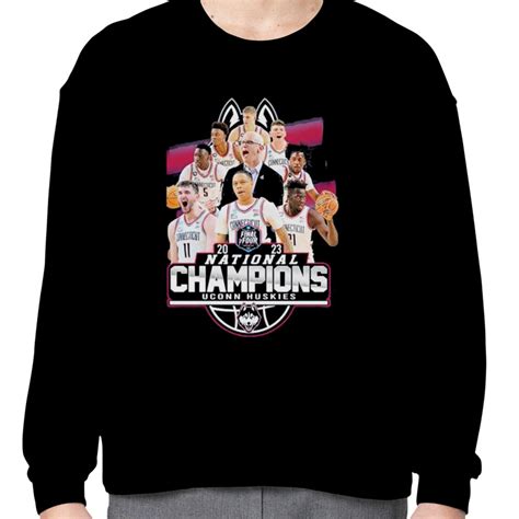 UConn Huskies Team 2023 Division I Basketball National Champions shirt