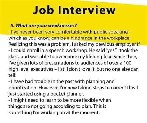 How to answer - what are your weaknesses? | Job interview, Job interview tips, Job interview answers