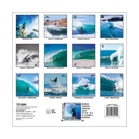 Pro Surf 2024 Surfing Calendar