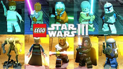 Lego Star Wars The Clone Wars Characters