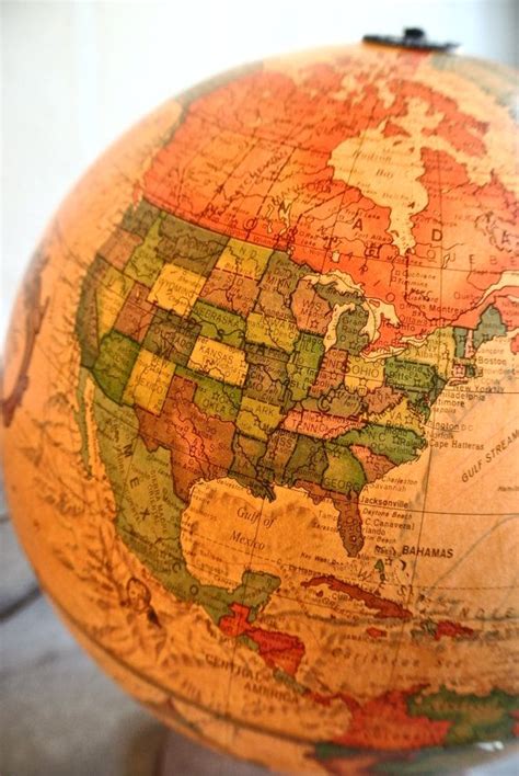 15% OFF - Vintage Reader's Digest World Antique Spot Globe - Illuminated Globe - 12 Inch World ...