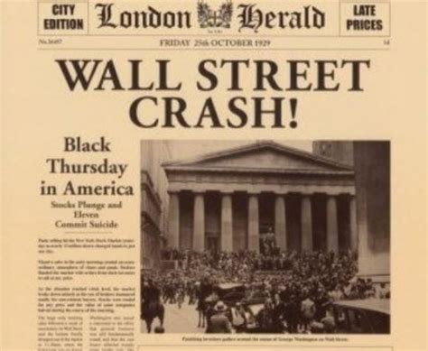 What was the Wall Street Crash? Definition and examples