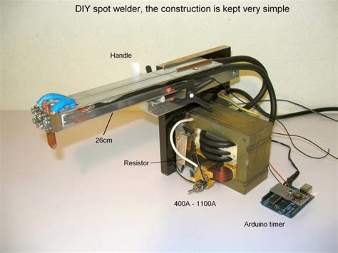 A Professional Spot Welder Made Out Of A Microwave Transformer | Hackaday