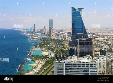 Jeddah skyline - Arial View - Jeddah city Saudi Arabia Stock Photo - Alamy