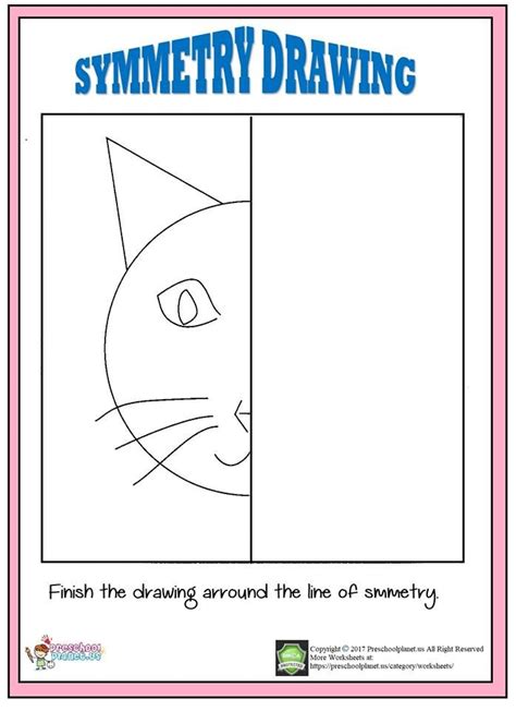 free printable for kids symmetry worksheets kitap calisma - symmetry practice second grade ...