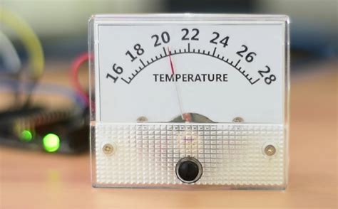 Analog thermometer | Embedded Lab