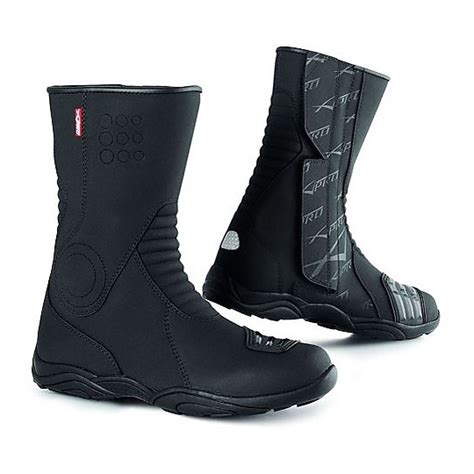 Touring Motorcycle Boots Waterproof American-Pro FANATIK Black For Sale ...