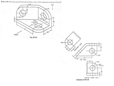 Basic Mechanical Engineering drawing