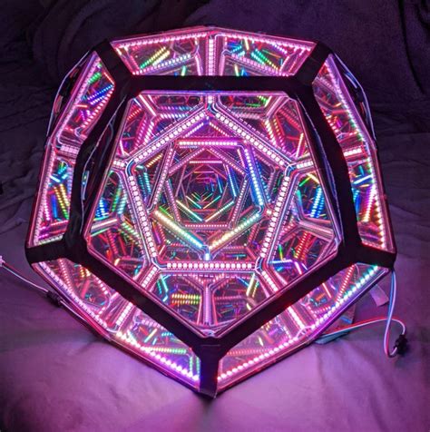 Dodecahedron Infinity Mirror DIY by u/InfinityLightGuy | Infinity ...