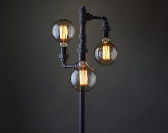 Floor Lamp Multiple Edison Bulb Industrial Style Iron