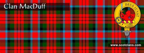 Clan MacDuff Tartan and Crest http://www.scotclans.com/scottish_clans ...