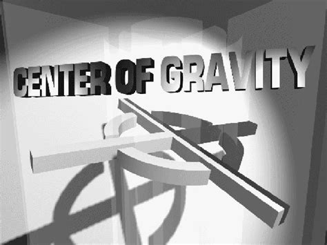 CENTER OF GRAVITY Center of Gravity COG DefinitionThe