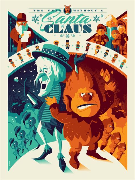 The Year Without a Santa Claus Print by Tom Whalen - Missed Prints