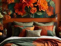 38 Living room orange ideas | orange walls, living room orange, orange wall art