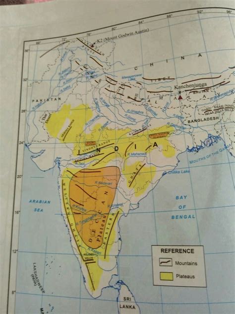 where is Karakoram , Shivalik, Aravalli,vindhya and Satpura, western and eastern ghats situated ...