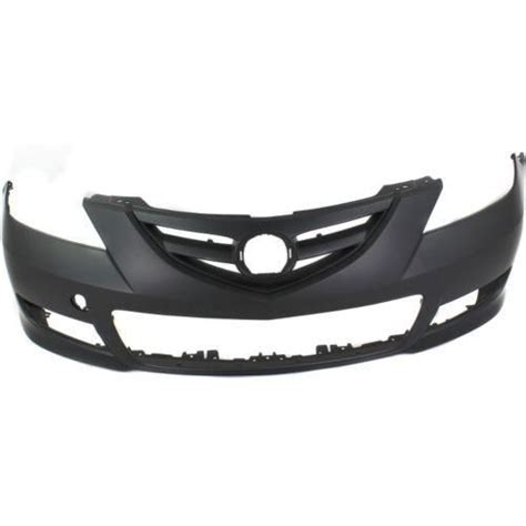 2007-2009 Mazda 3 Front Bumper Cover, Primed, Sport Type, Sedan Mazda 3 2007, Mazda 3 Sport ...