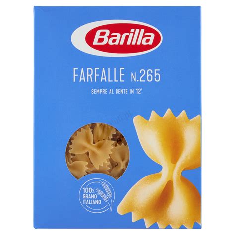 Barilla Farfalle nr 265 - makaron kokardki (500 g) - kosmetyki włoskie ...