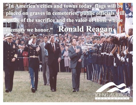 Memorial Day Quotes Ronald Reagan. QuotesGram