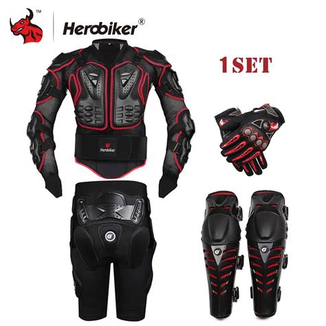 HEROBIKER Motorcycle Jacket Protective Gear Motorcycle Racing Body ...