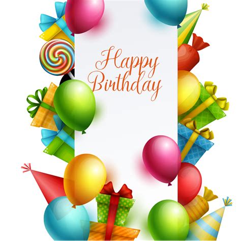 Card! Birthday Happy Free Download PNG HQ Transparent HQ PNG Download | FreePNGImg