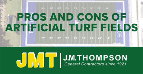 Pros and Cons of Artificial Turf Fields - JM Thompson