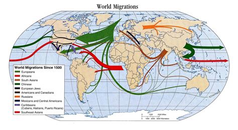 the world's most important routes are shown in this map, which shows how many people have ...