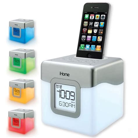 iHome iP18 Glowtunes Dual Alarm Clock | POPSUGAR Tech