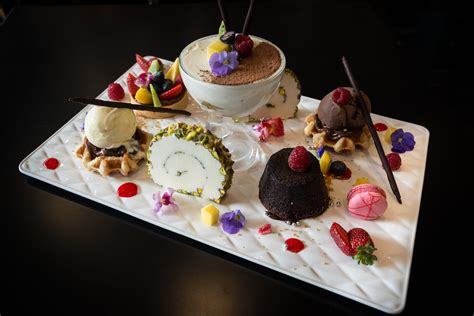 Luxury Dessert Plate - Armani Restaurant