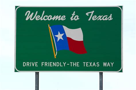 Texas Welcome Home Sign