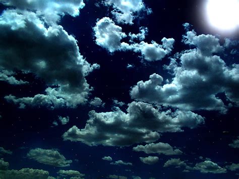 BEAUTIFUL NIGHT SKY, stars, moon, bonito, clouds, sky, night, HD wallpaper | Peakpx