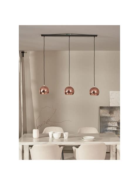 Grote hanglamp met bollen Ball in koperkleur | Westwing