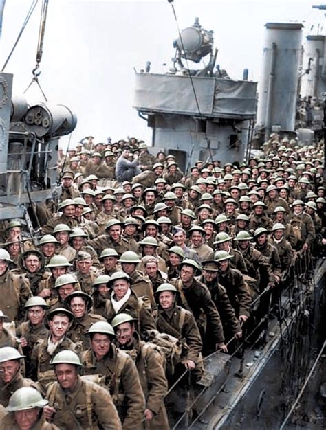 Stunning Colorized Photos Bring the Real Dunkirk Evacuation to Life ~ Vintage Everyday