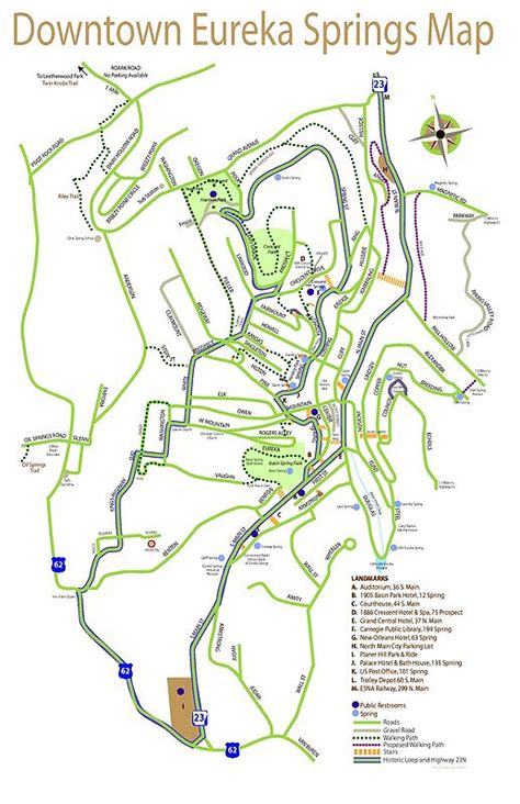 Eureka Springs Missouri Map - Floria Anastassia