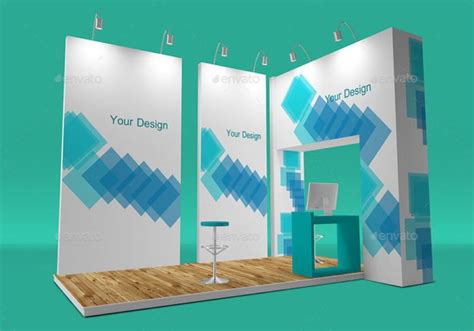 20+ Best Free Creative Booth Mockup PSD Template (Trade Show)